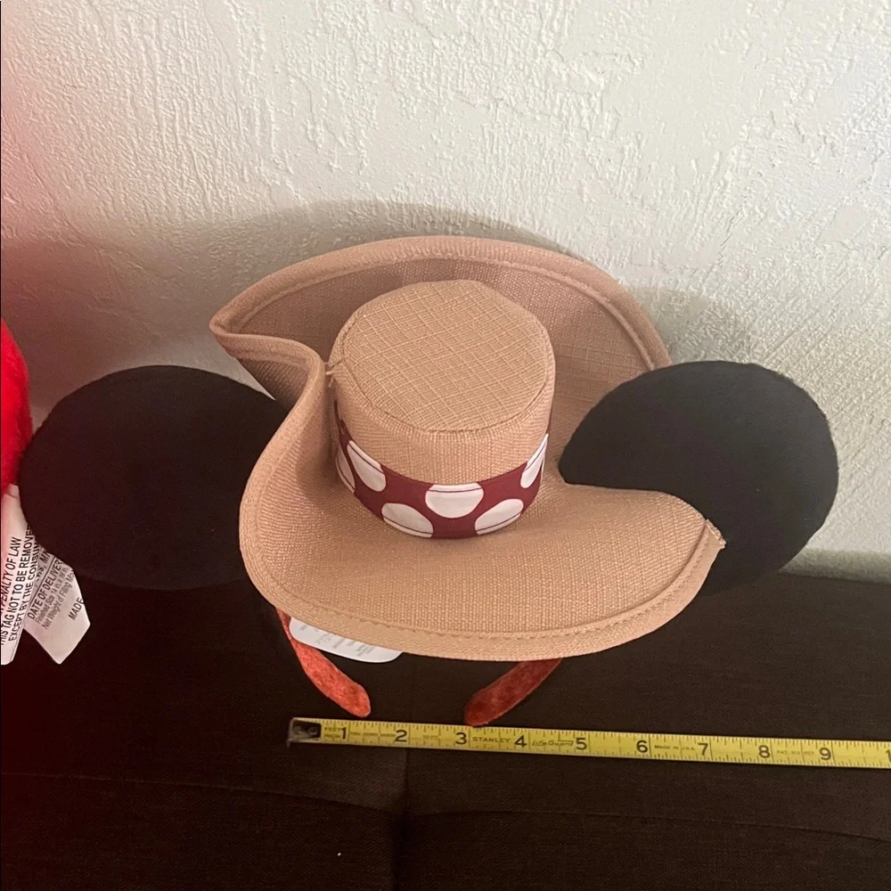 #1457** Unisex’s Cruise Line Black and Tan Mouse Ear Headband - Picture 3 of 8